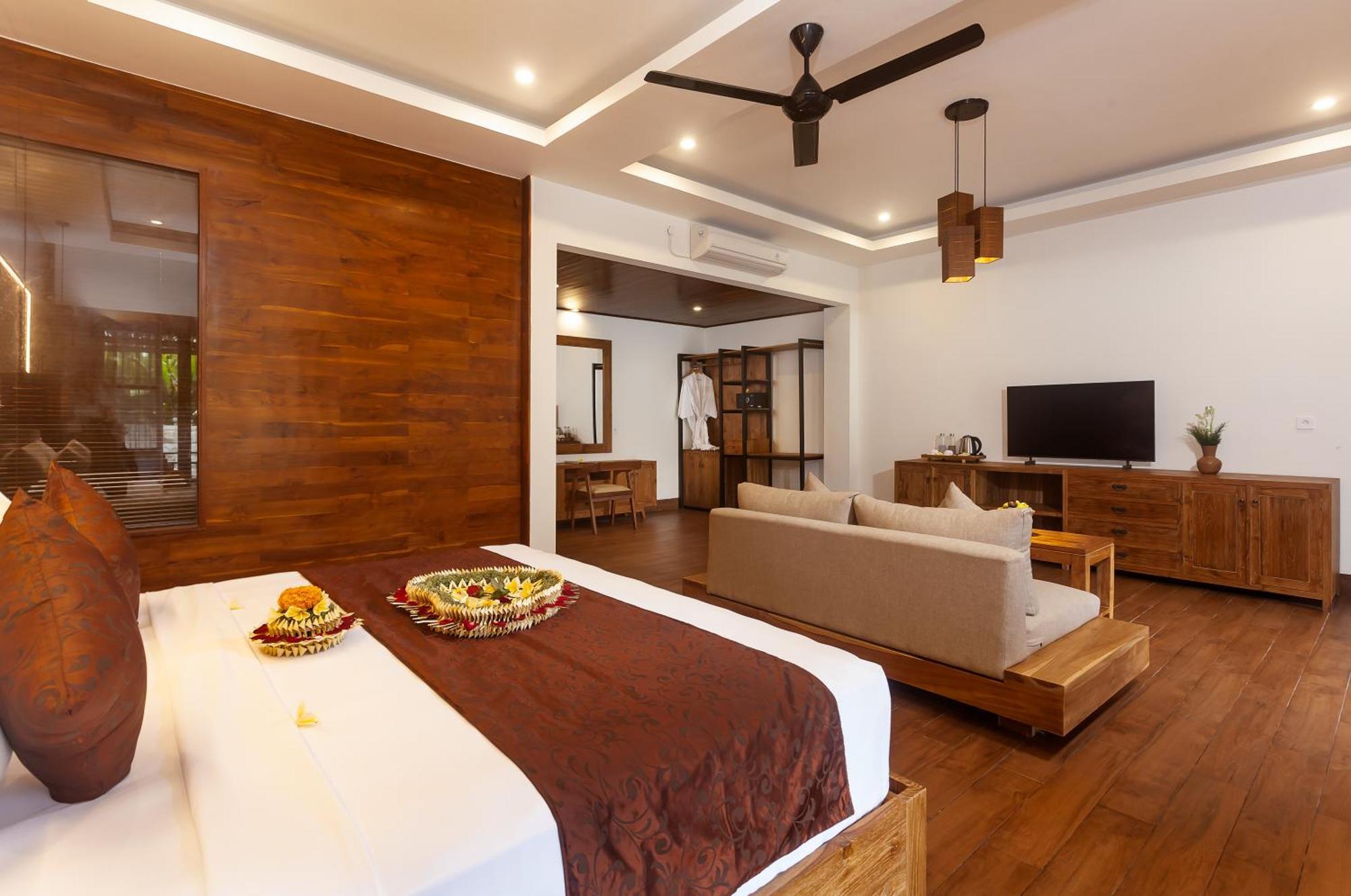 Manah Shanti Suites By Pramana Villas อูบุด ภายนอก รูปภาพ